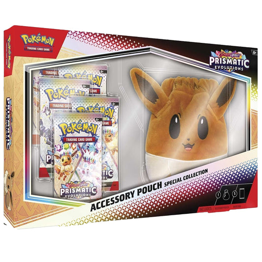 POKEMON TCG: SCARLET AND VIOLET (SV8.5): PRISMATIC EVOLUTIONS ACCESSORY POUCH SPECIAL COLLECTION