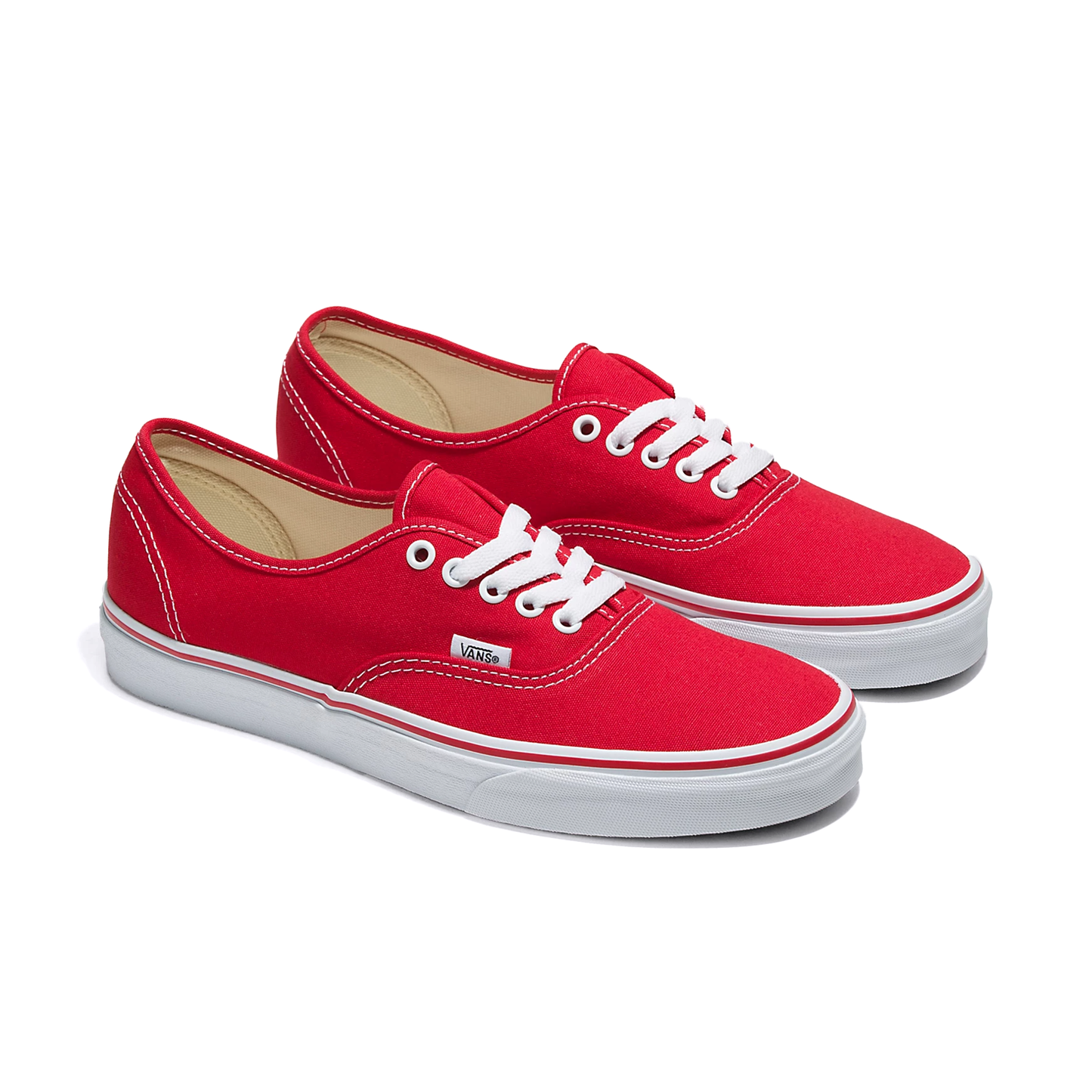 VANS AUTHENTIC SHOE RED