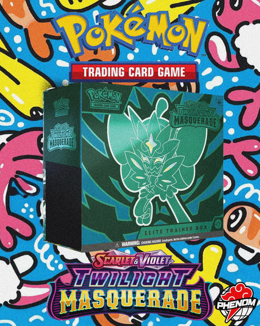 POKEMON TCG: SCARLET AND VIOLET (SV06): TWILIGHT MASQUERADE ELITE TRAINER BOX
