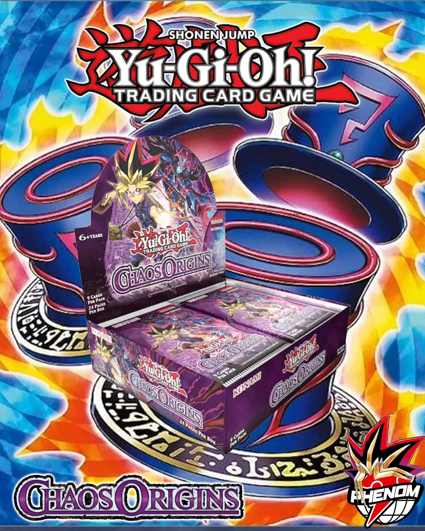 YU-GI-OH CCG: CHAOS ORIGINS BOOSTER BOX (CORI)