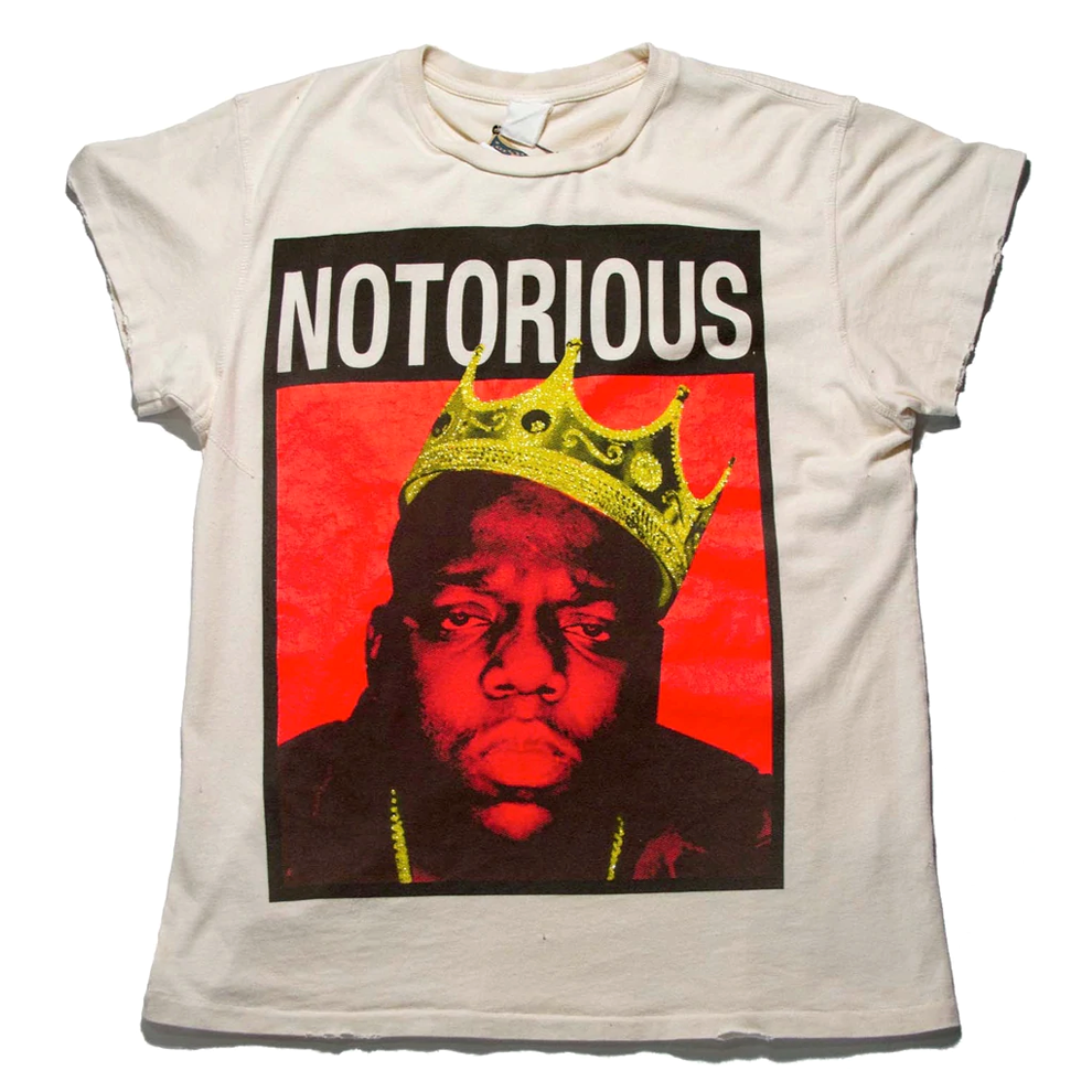MADEWORN NOTORIOUS B.I.G. THE KING SS TEE