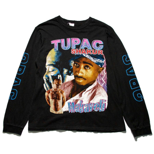 MADEWORN TUPAC MAKAVELI '71-'96 LONG SLEEVE SHIRT