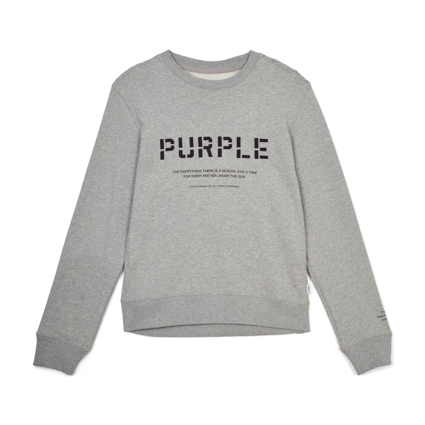 PURPLE BRAND P409 RELAXED FIT CREWNECK