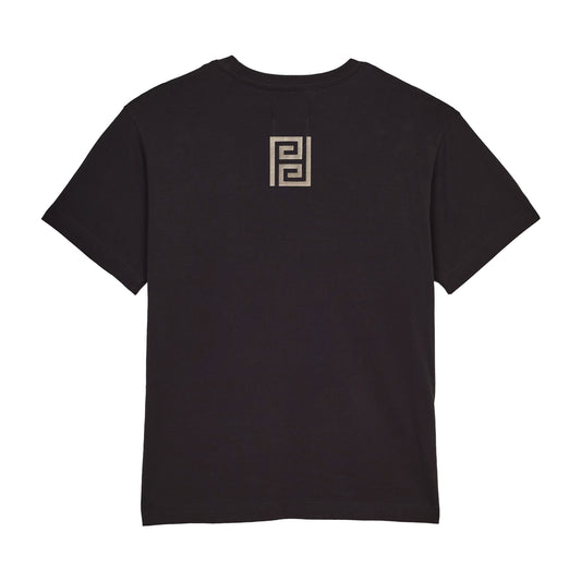PURPLE BRAND TEXTURED JERSEY SS TEE MEANDER CHAIN