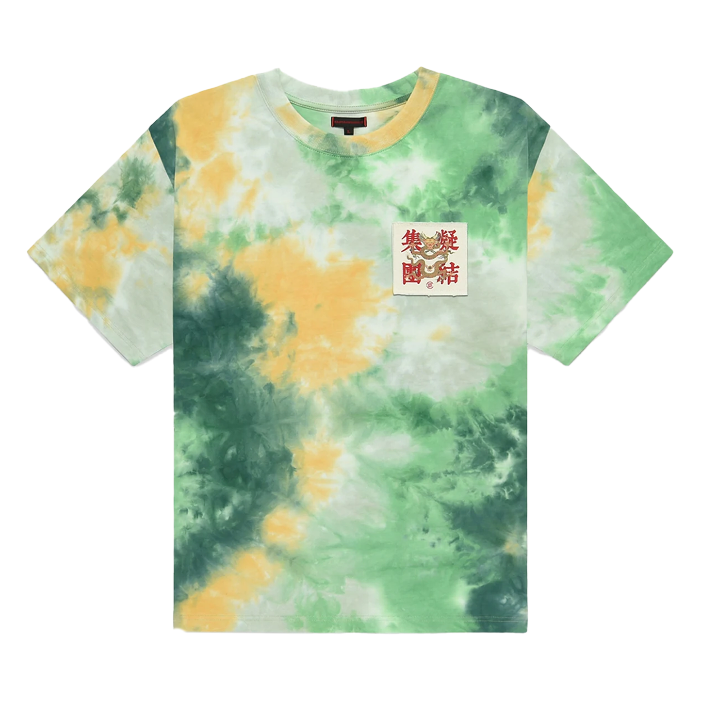 CLOT DRAGON TIE DYE SS TEE SKU_CLTE22S10009 GREE